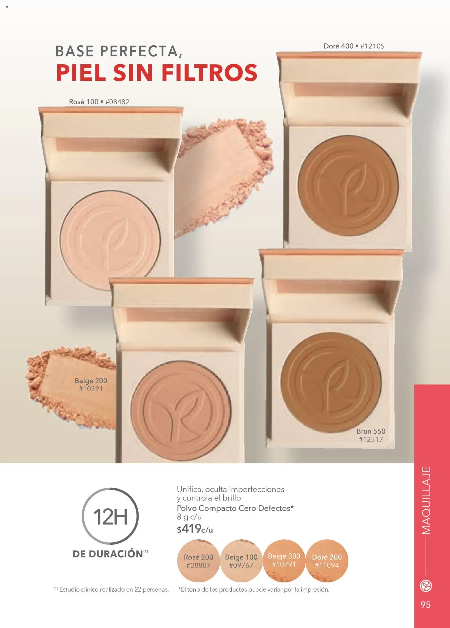 Vista previa las ofertas de la tienda Yves Rocher - Campaña 4 2026 desde el 03/03/2026 - Maquillaje, Polvo compacto, Polvo, Brillo