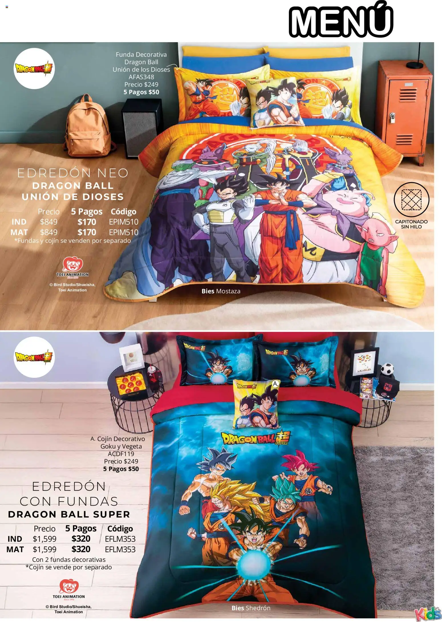 Vista previa las ofertas de la tienda Colchas Concord - Colchas Concord catálogo Colección Infantil desde el 01/08/2026 