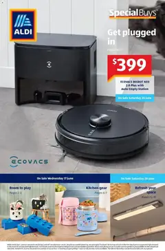 Preview of catalogue Aldi catalogue Special Buys from shop Aldi valid 17/06/2026