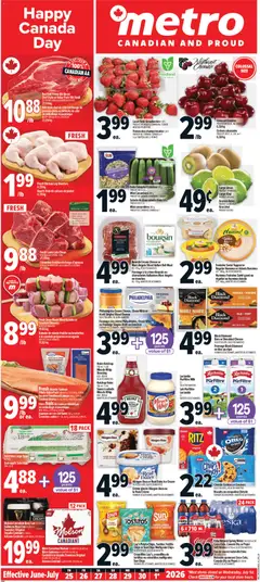 Preview of leaflet Metro weekly flyer - Trois-Pistoles from shop Metro is valid from Jun 25, 2026