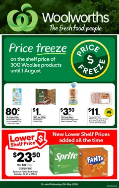 Preview of catalogue Woolworths catalogue WA from shop Woolworths valid 13/05/2026