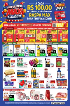 Pré-Visualização do folheto "Max Atacadista - Ofertas da semana" da loja Max Atacadista válido a partir de 16/10/2026