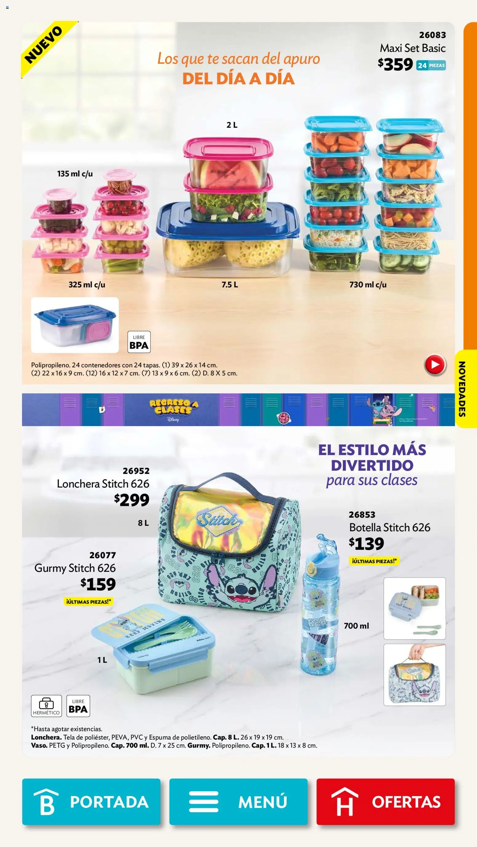 Vista previa las ofertas de la tienda Betterware - Betterware campaña 10 2026 desde el 28/09/2026 - Té, Botella, Espuma