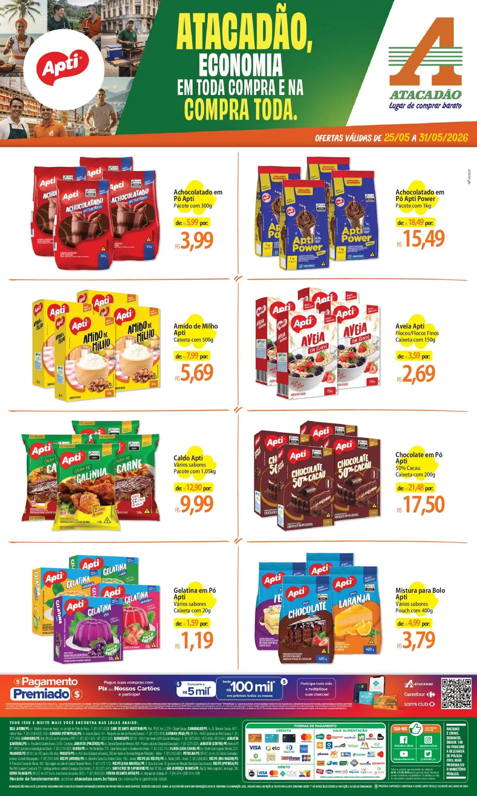 Pré-Visualização do folheto "Atacadão ofertas - PE" da loja Atacadão válido a partir de 25/05/2026