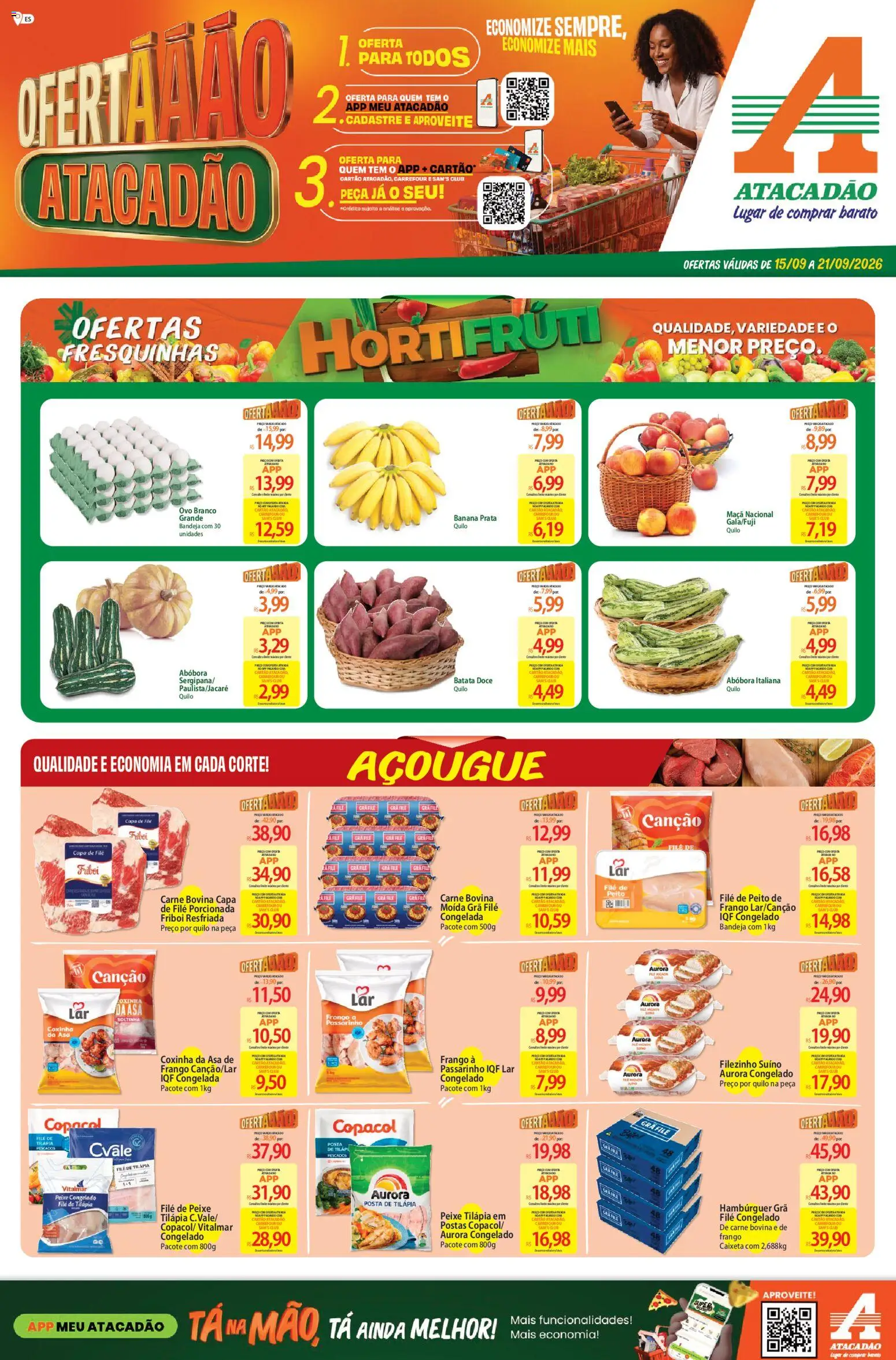 Pré-Visualização do folheto "Atacadão ofertas - ES" da loja Atacadão válido a partir de 15/09/2026