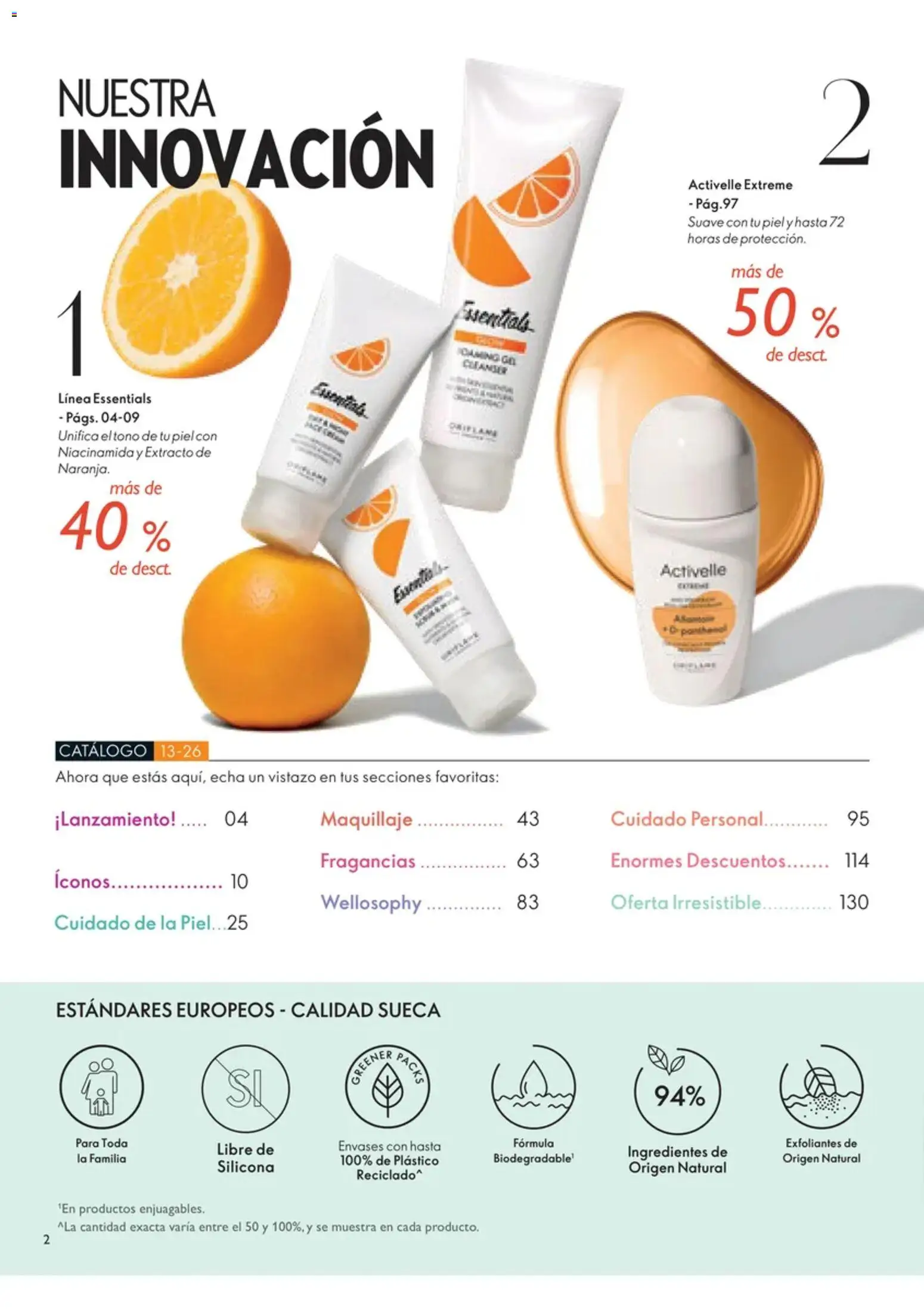 Vista previa las ofertas de la tienda Oriflame - Oriflame campaña 13 2026 desde el 12/09/2026 