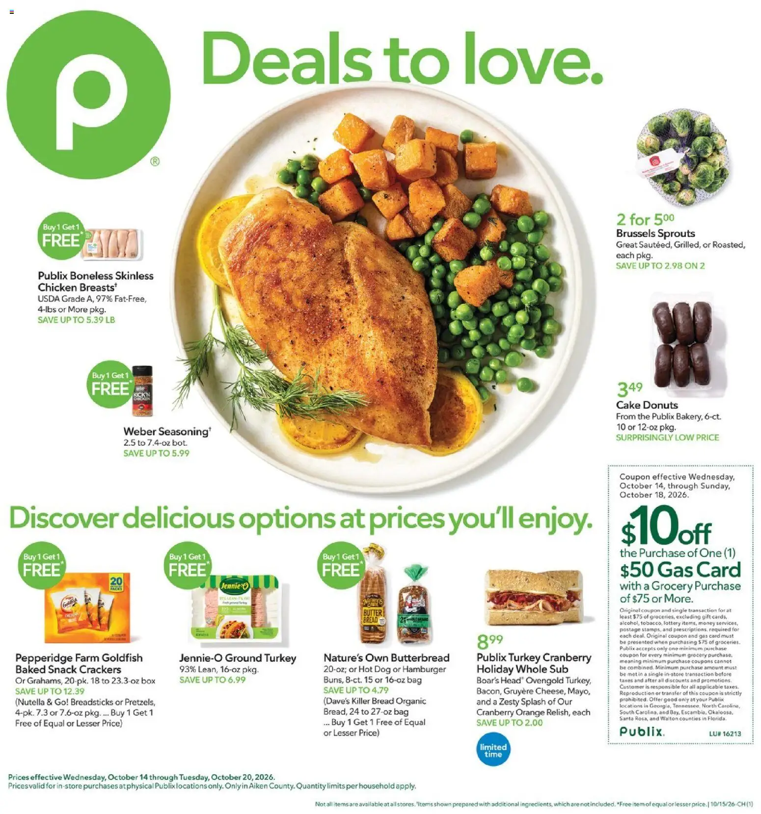 Ad Preview of Publix Publix Weekly Ad from 10/14/2026