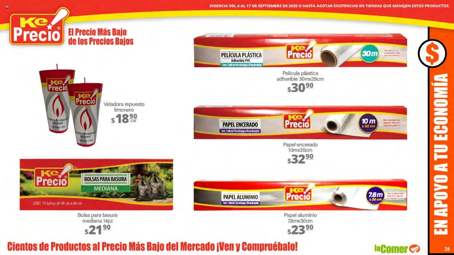Vista previa las ofertas de la tienda La Comer - La Comer folleto desde el 04/09/2026 