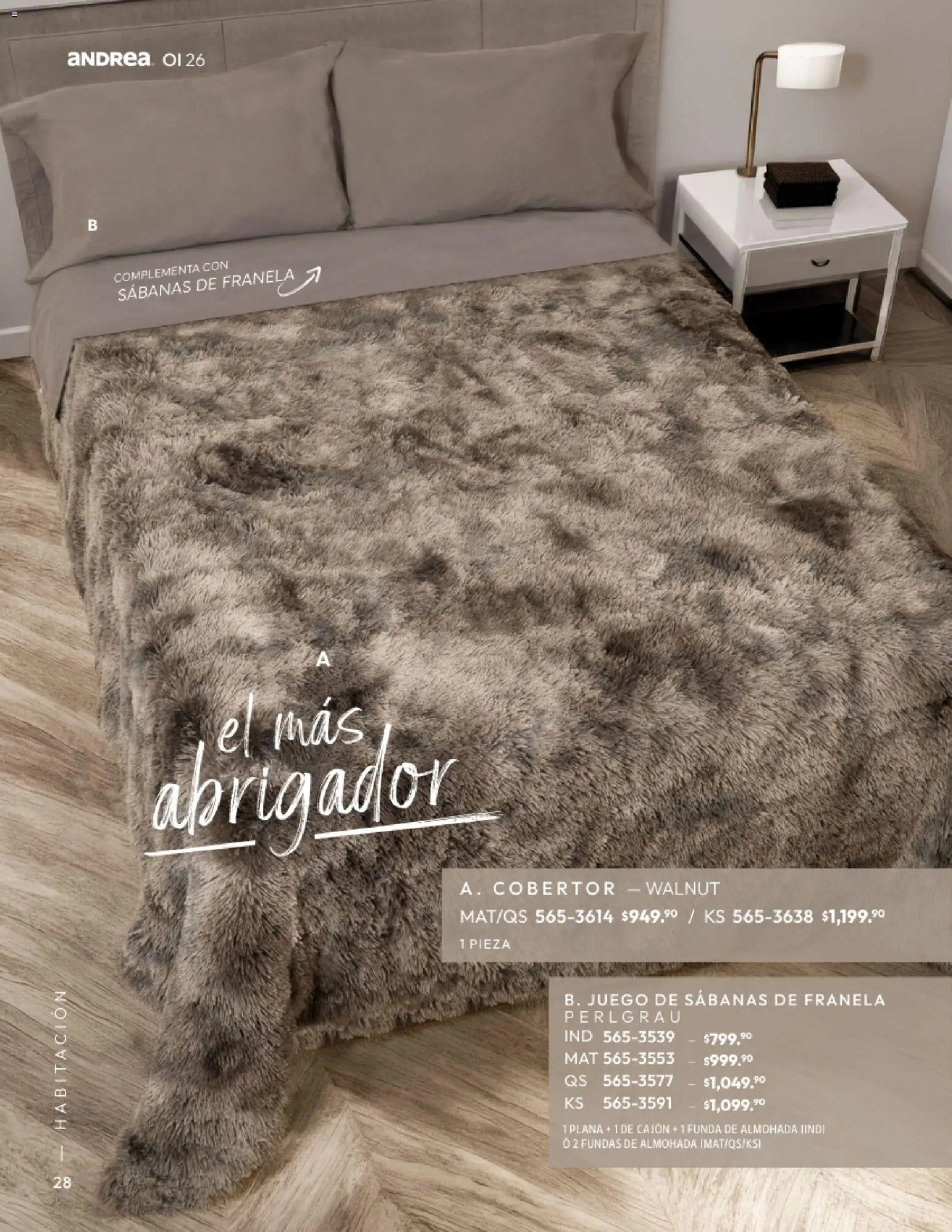 Vista previa las ofertas de la tienda Andrea - Andrea catálogo Home desde el 01/09/2026 