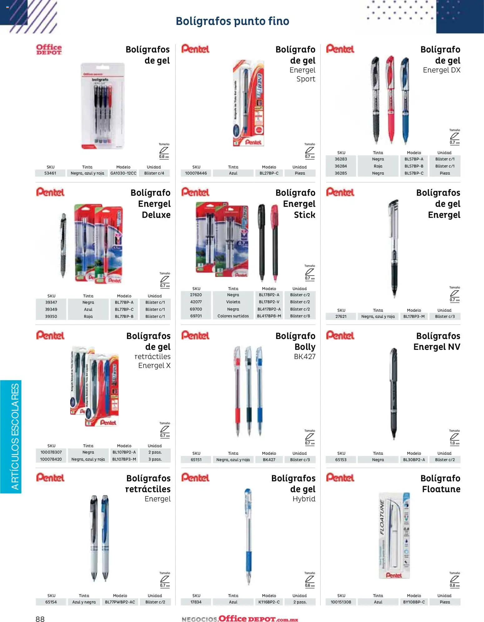 Vista previa las ofertas de la tienda Office Depot - Catálogo 2026 desde el 12/01/2026 