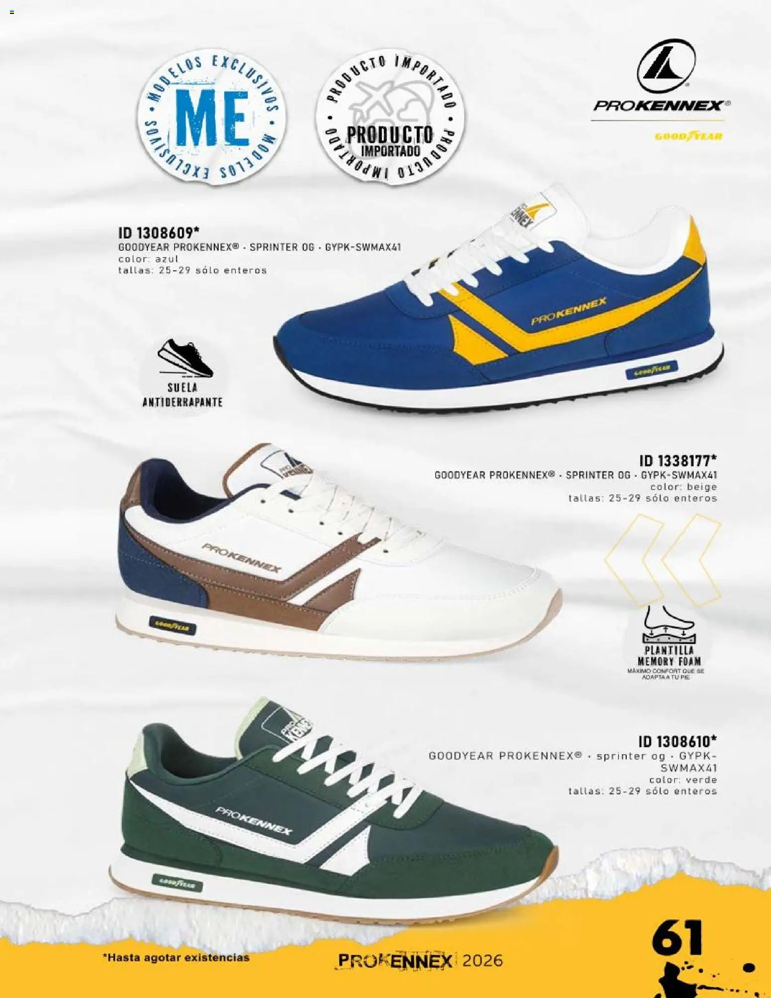 Vista previa las ofertas de la tienda Price Shoes - Price Shoes catálogo Prokennex desde el 15/09/2026 