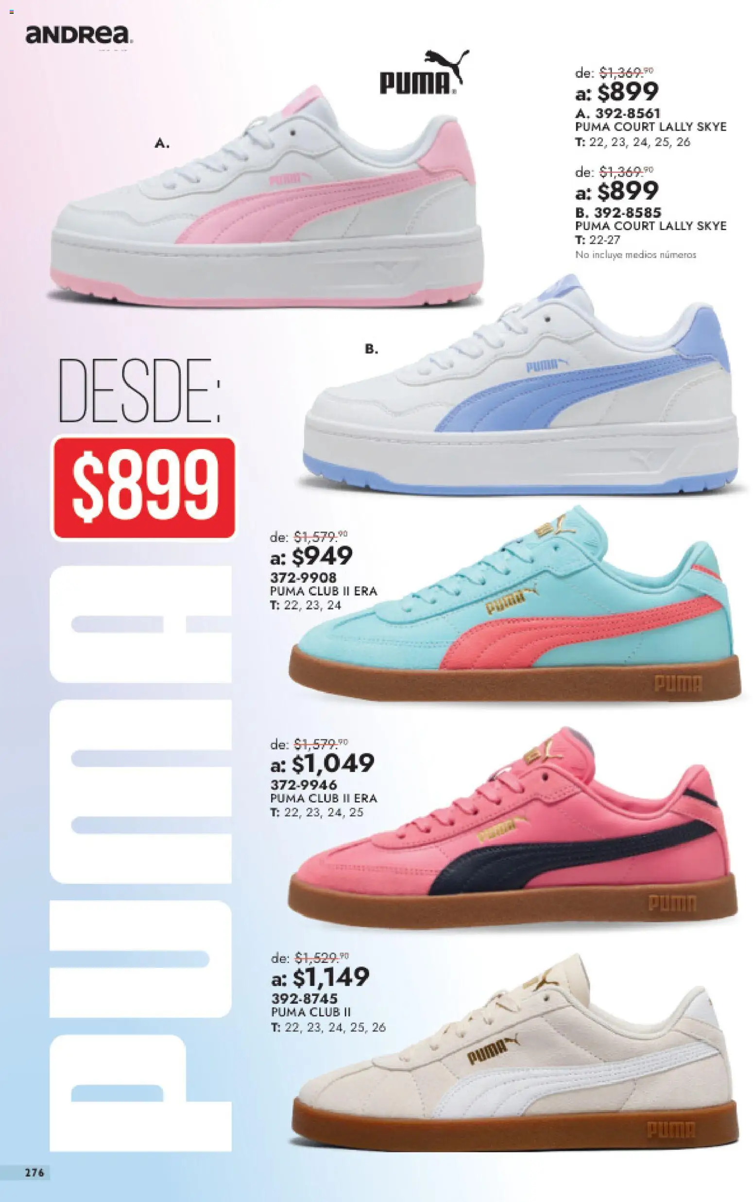 Vista previa las ofertas de la tienda Andrea - Andrea catálogo Outlet desde el 26/07/2026 