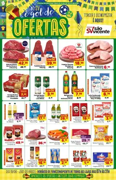 Pré-Visualização do folheto "Supermercados São Vicente - Ofertas da semana" da loja Supermercados São Vicente válido a partir de 19/06/2026