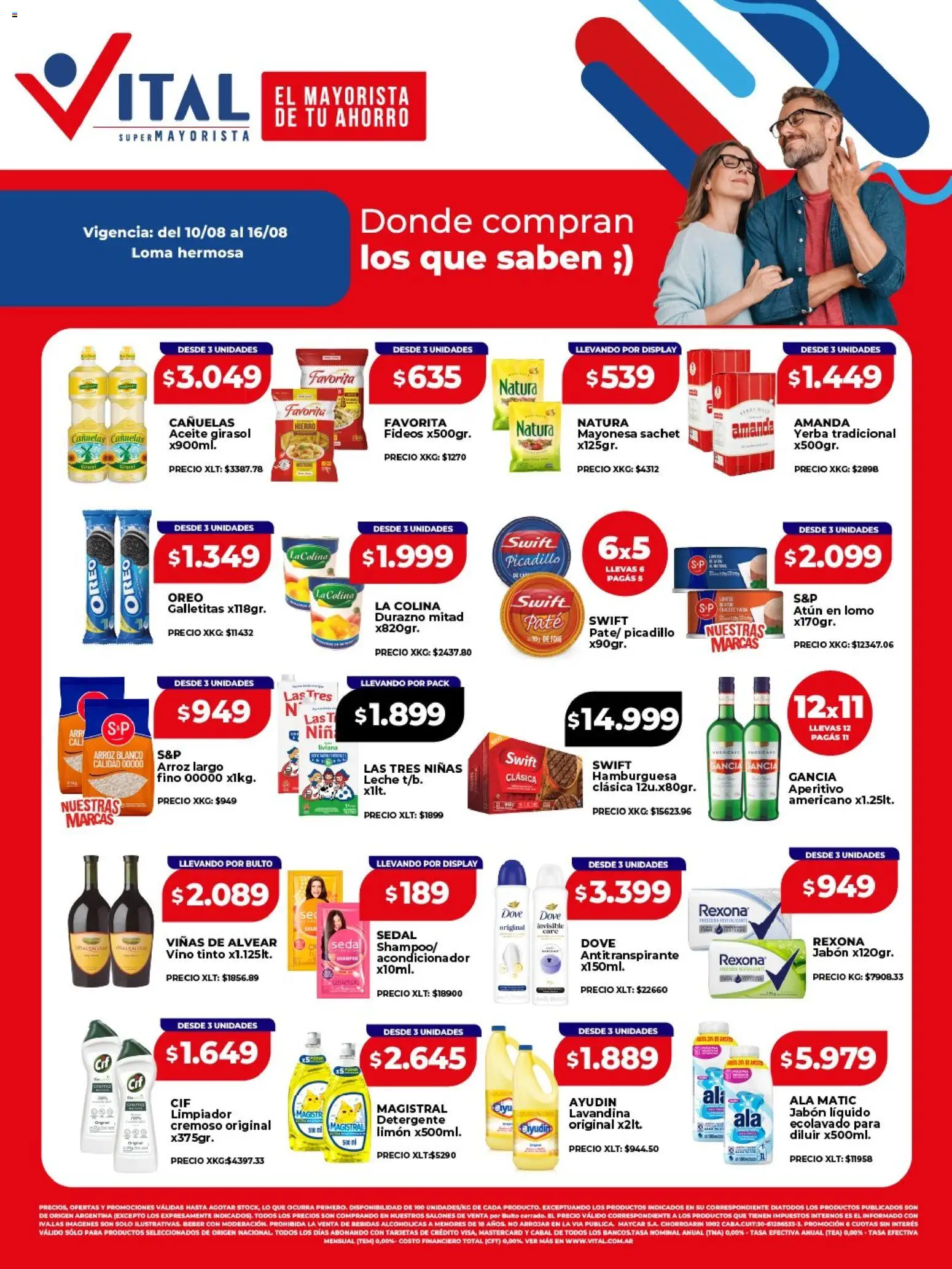 Vista previa del folleto de la tienda Vital válido desde el 10/08/2026 