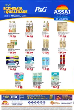Pré-Visualização do folheto "Assaí Atacadista ofertas - RR" da loja Assaí Atacadista válido a partir de 05/05/2026