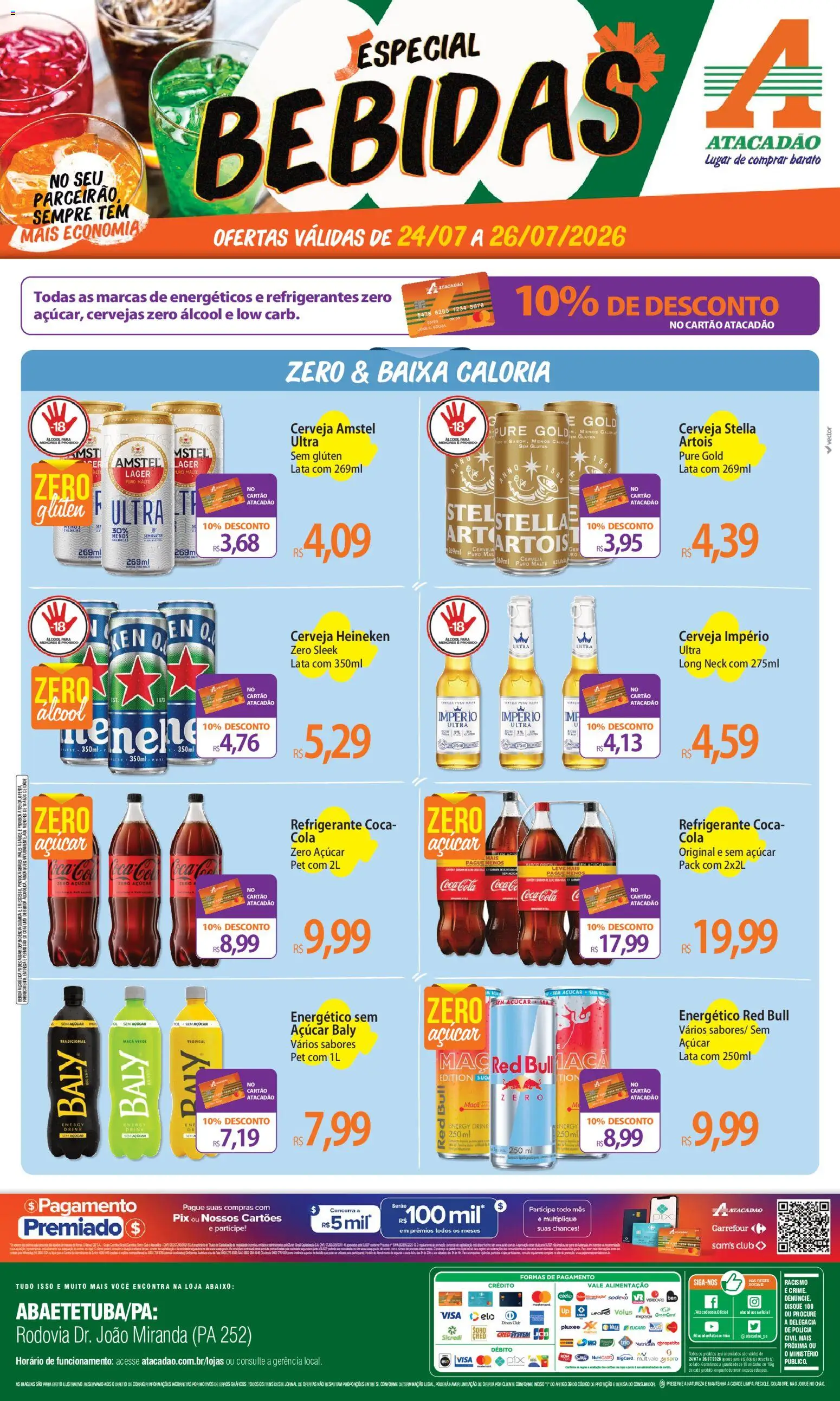 Pré-Visualização do folheto "Atacadão ofertas - PA" da loja Atacadão válido a partir de 24/07/2026