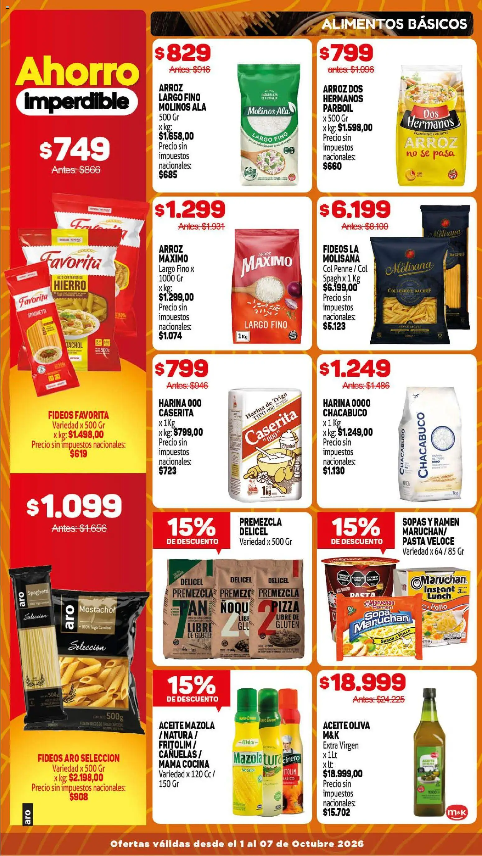 Vista previa del folleto de la tienda Makro válido desde el 01/10/2026 