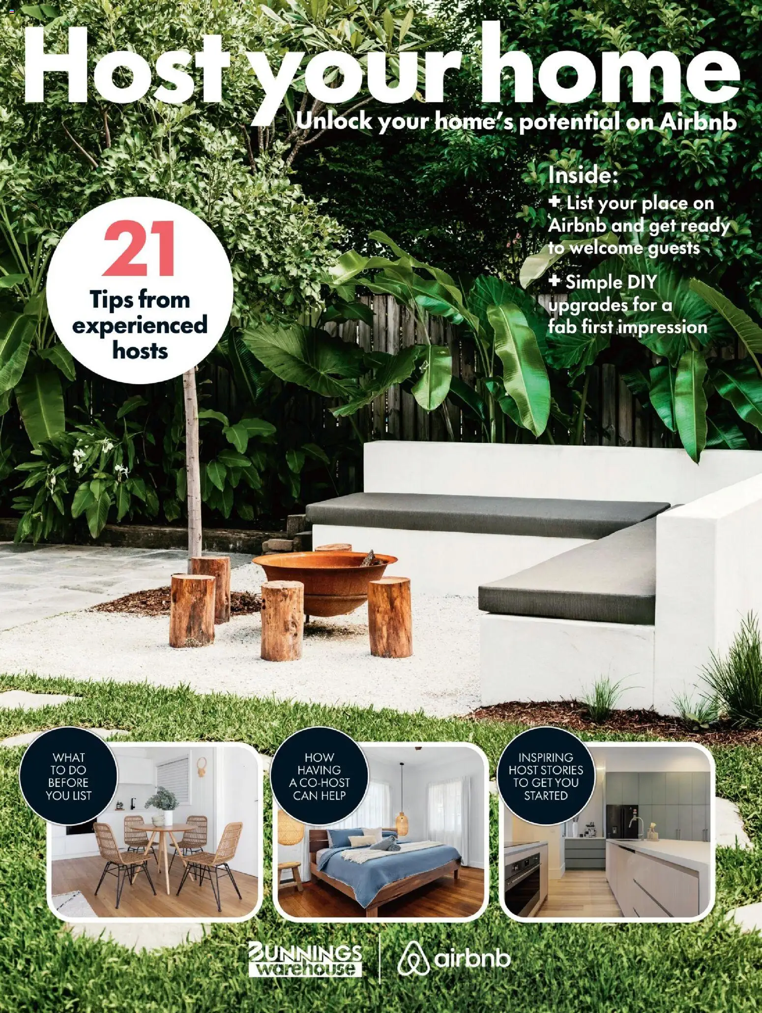 Preview of catalogue Bunnings Catalogue Host your home from shop Bunnings Warehouse valid 23/09/2026