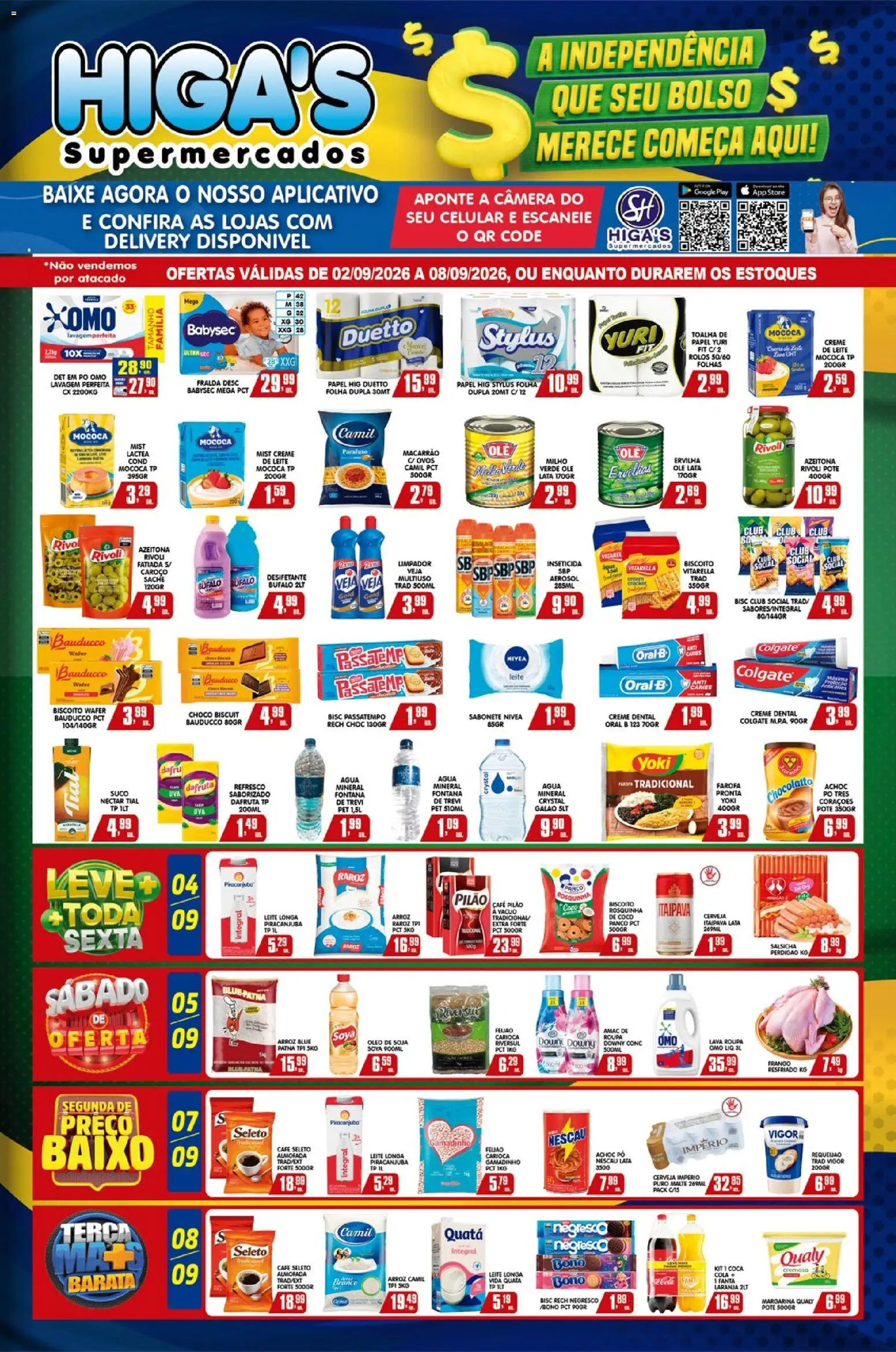 Ofertas Higa's Supermercado até 08/09/2026. - Página 1