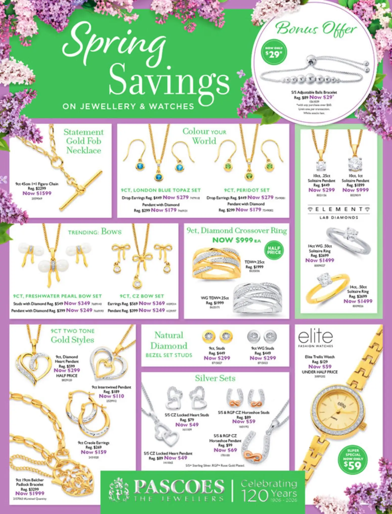 Preview of catalogue Pascoes catalogue from shop Pascoes valid 24 Aug 2026