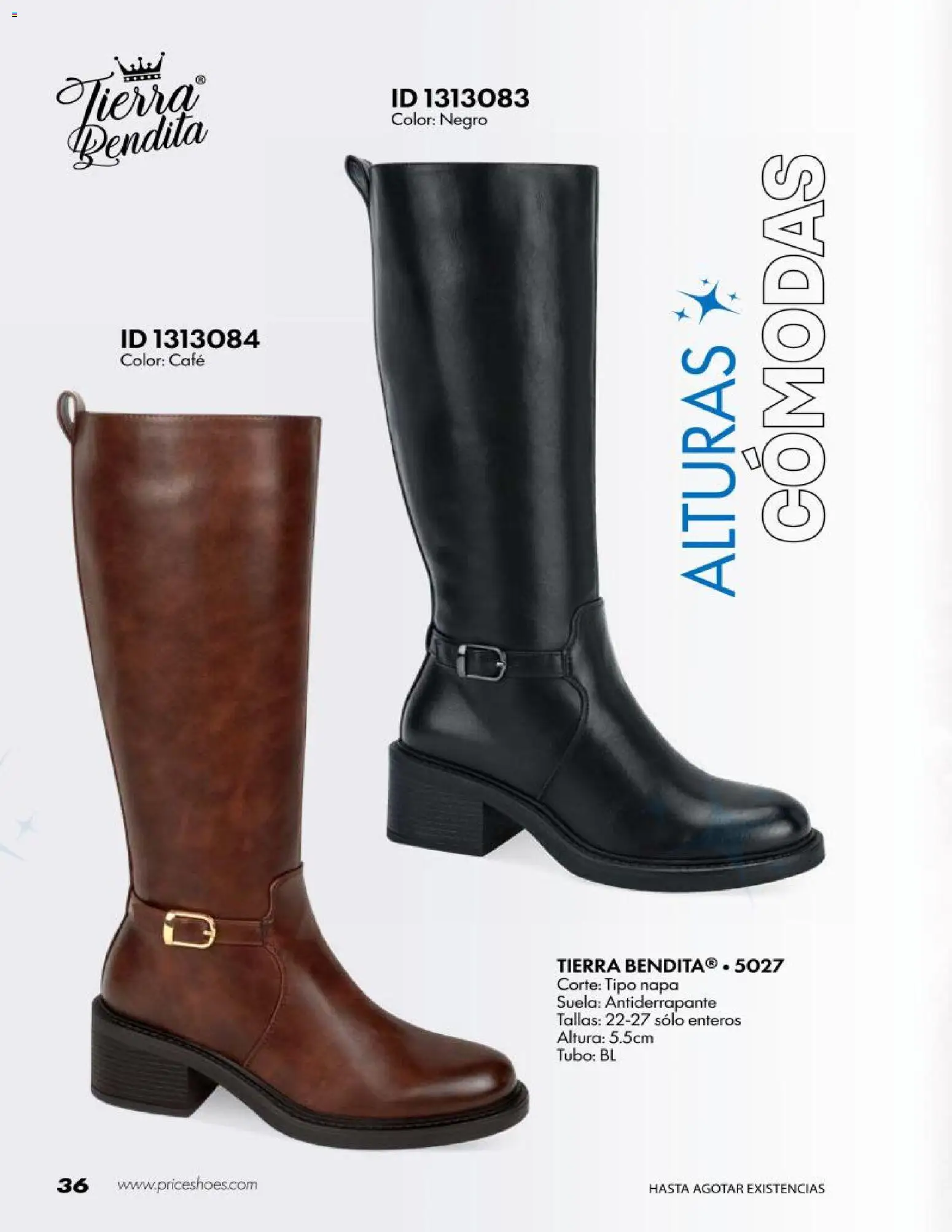 Vista previa las ofertas de la tienda Price Shoes - Price Shoes catálogo Botas Largas desde el 20/10/2026 
