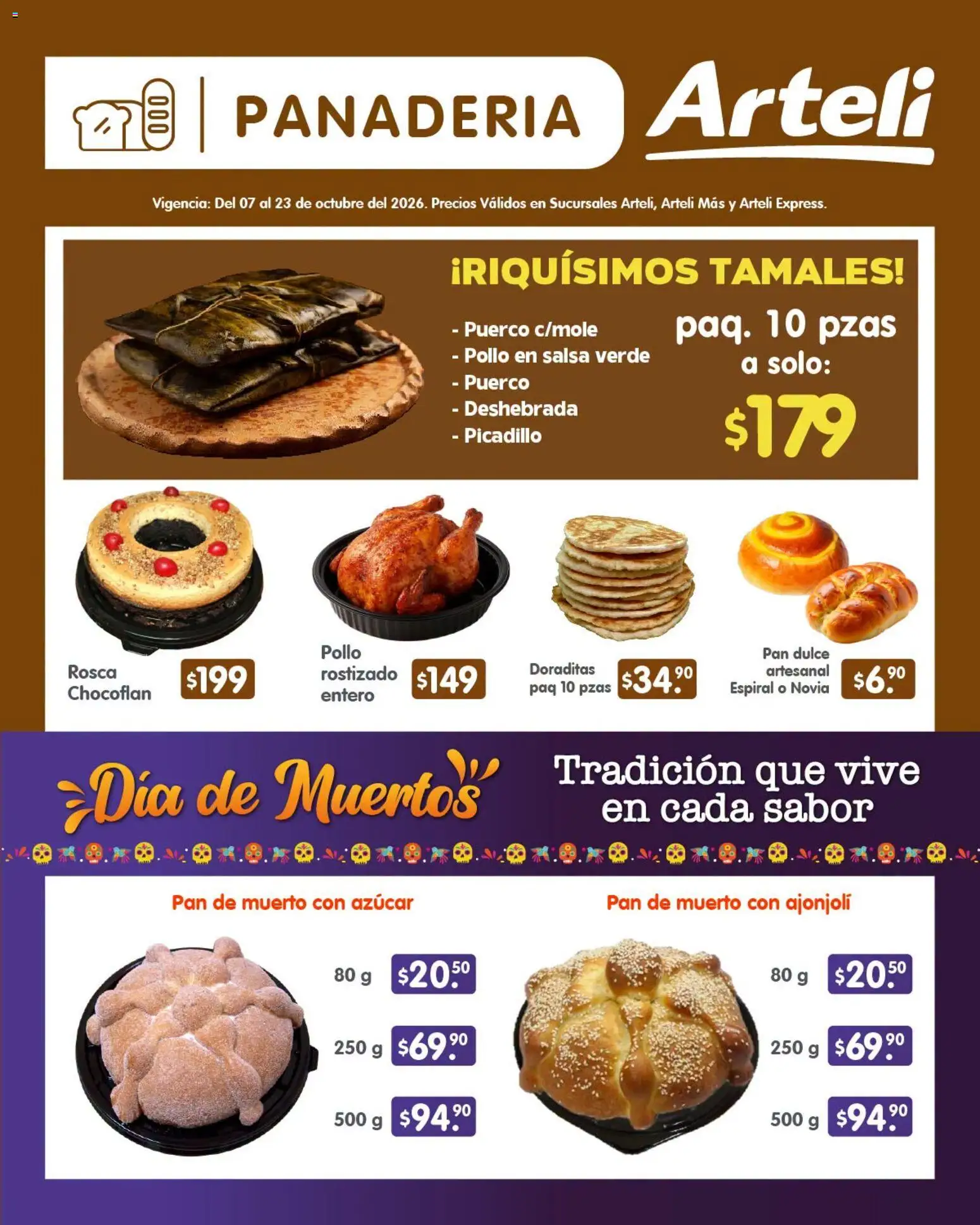 Vista previa las ofertas de la tienda Arteli - Arteli folleto Quincenal desde el 07/10/2026 