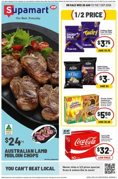 Preview of catalogue IGA catalogue Supamart from shop IGA valid 26/08/2026