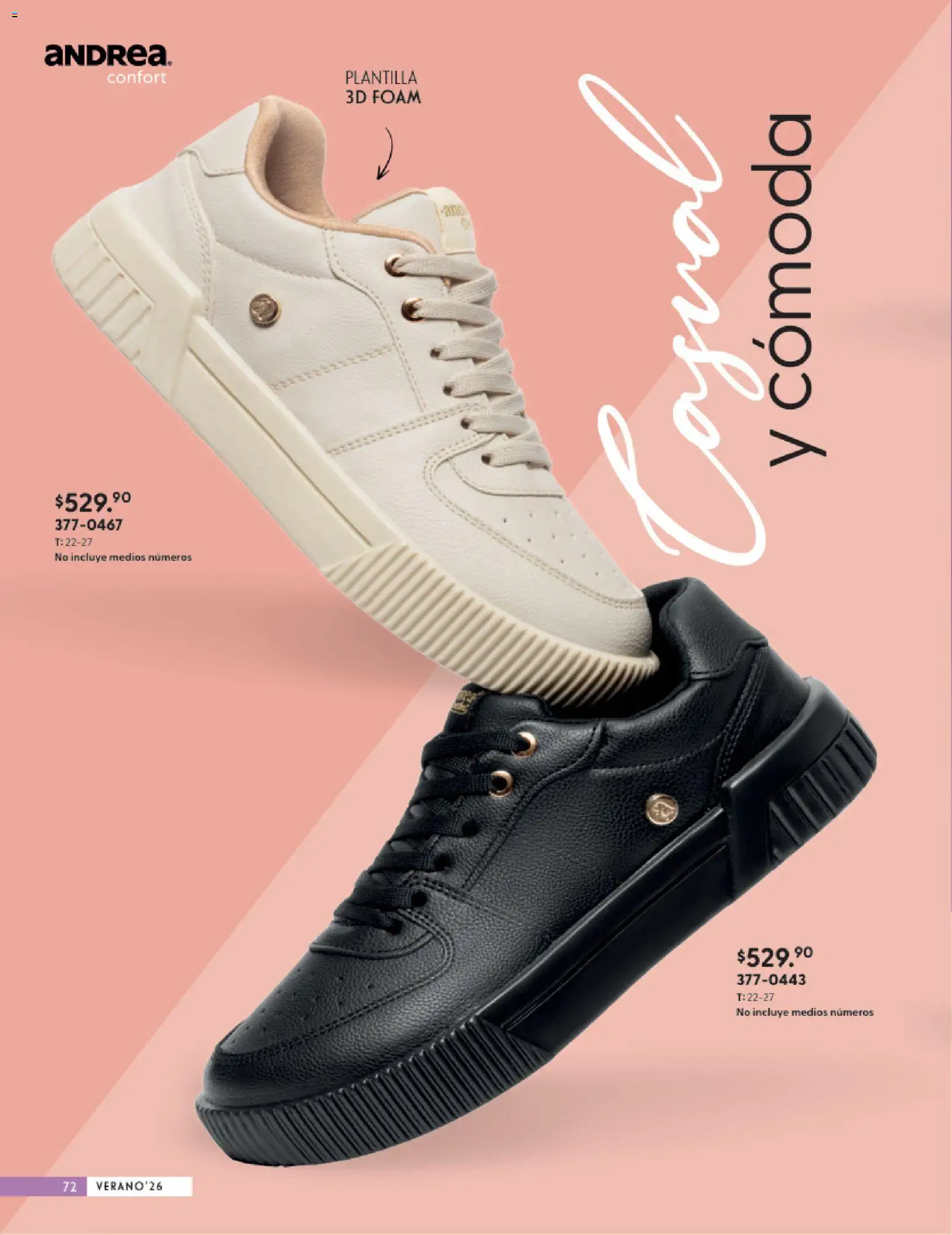 Vista previa las ofertas de la tienda Andrea - Andrea catálogo Calzado Confort desde el 24/05/2026 - Cómoda