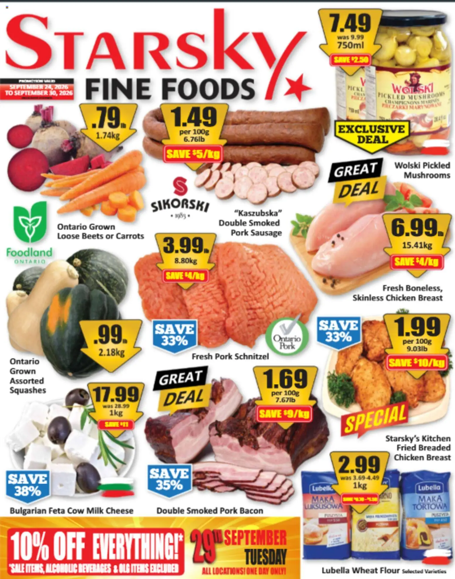Preview of leaflet Starsky weekly flyer / circulaire from shop Starsky is valid from Sep 24, 2026