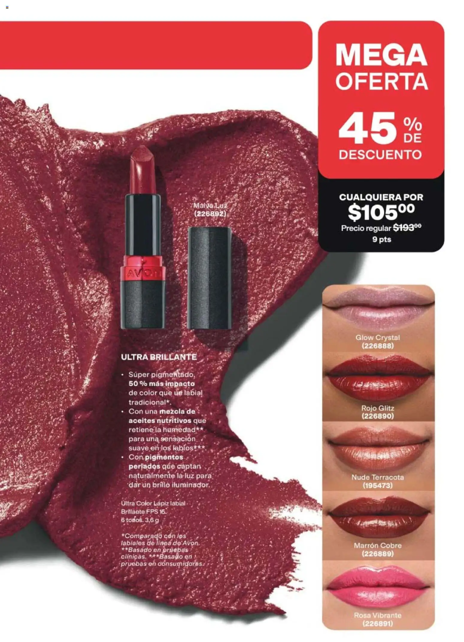 Vista previa las ofertas de la tienda AVON - AVON campaña 13 2026 desde el 21/08/2026 
