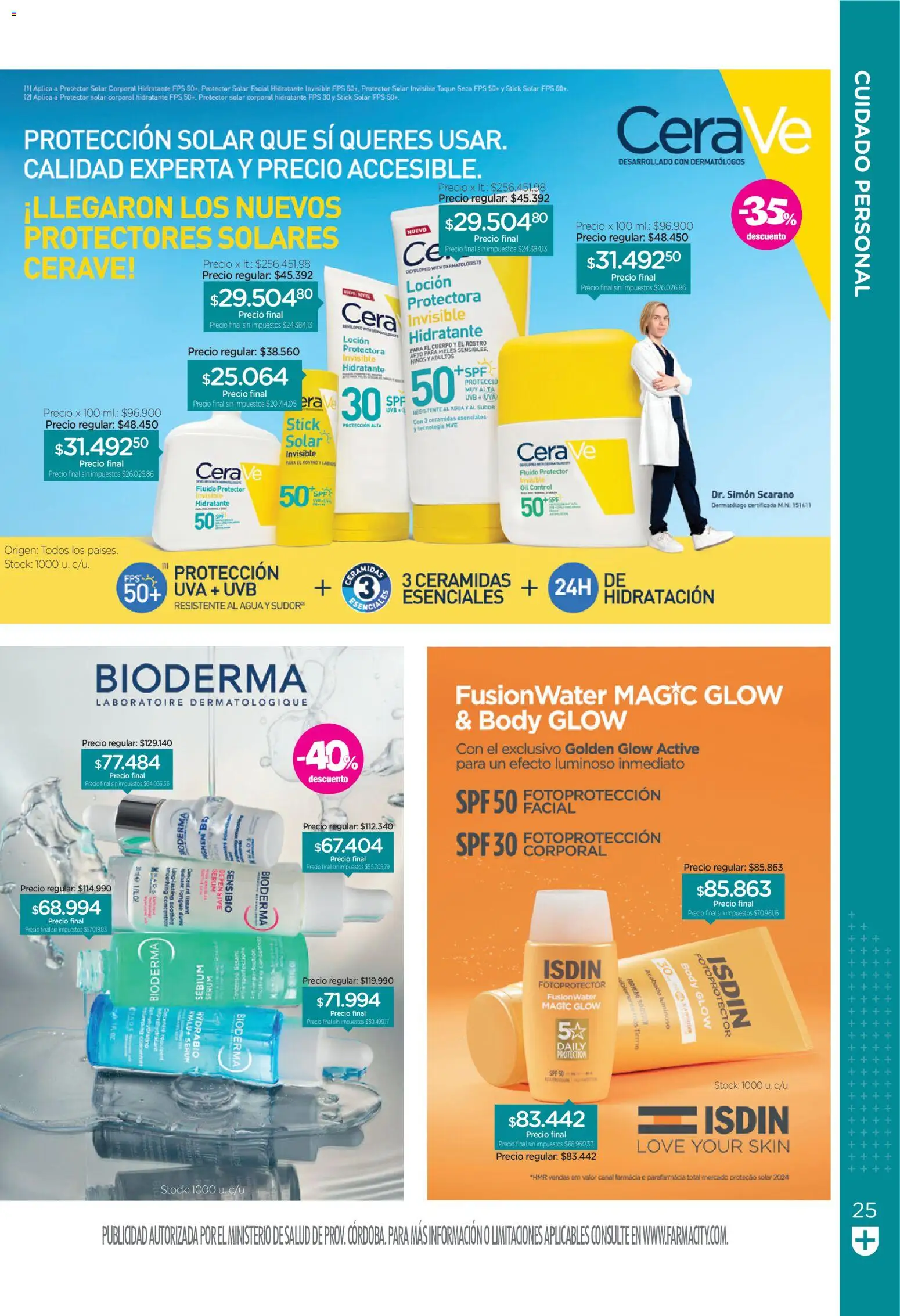 Vista previa del folleto de la tienda Farmacity válido desde el 01/10/2026 
