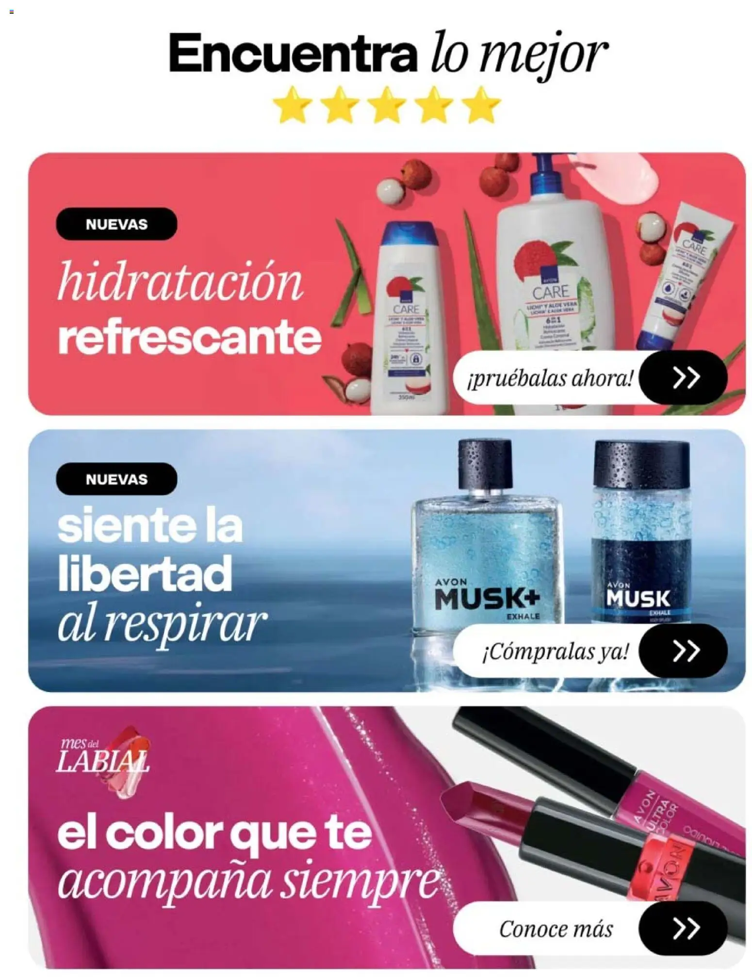 Vista previa las ofertas de la tienda AVON - AVON campaña 11 2026 desde el 10/07/2026 
