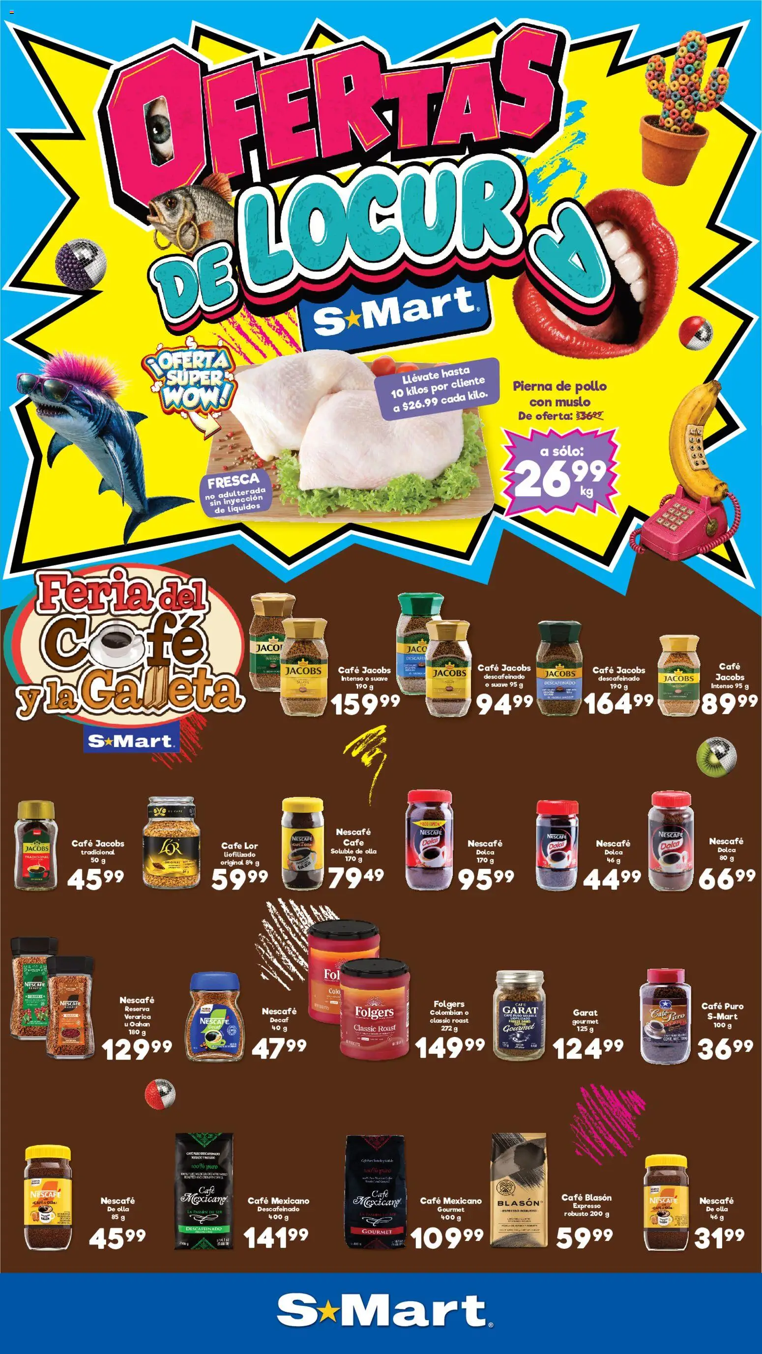 Vista previa las ofertas de la tienda S-Mart - S-Mart folleto Ofertas de feria Chihuahua desde el 06/10/2026 