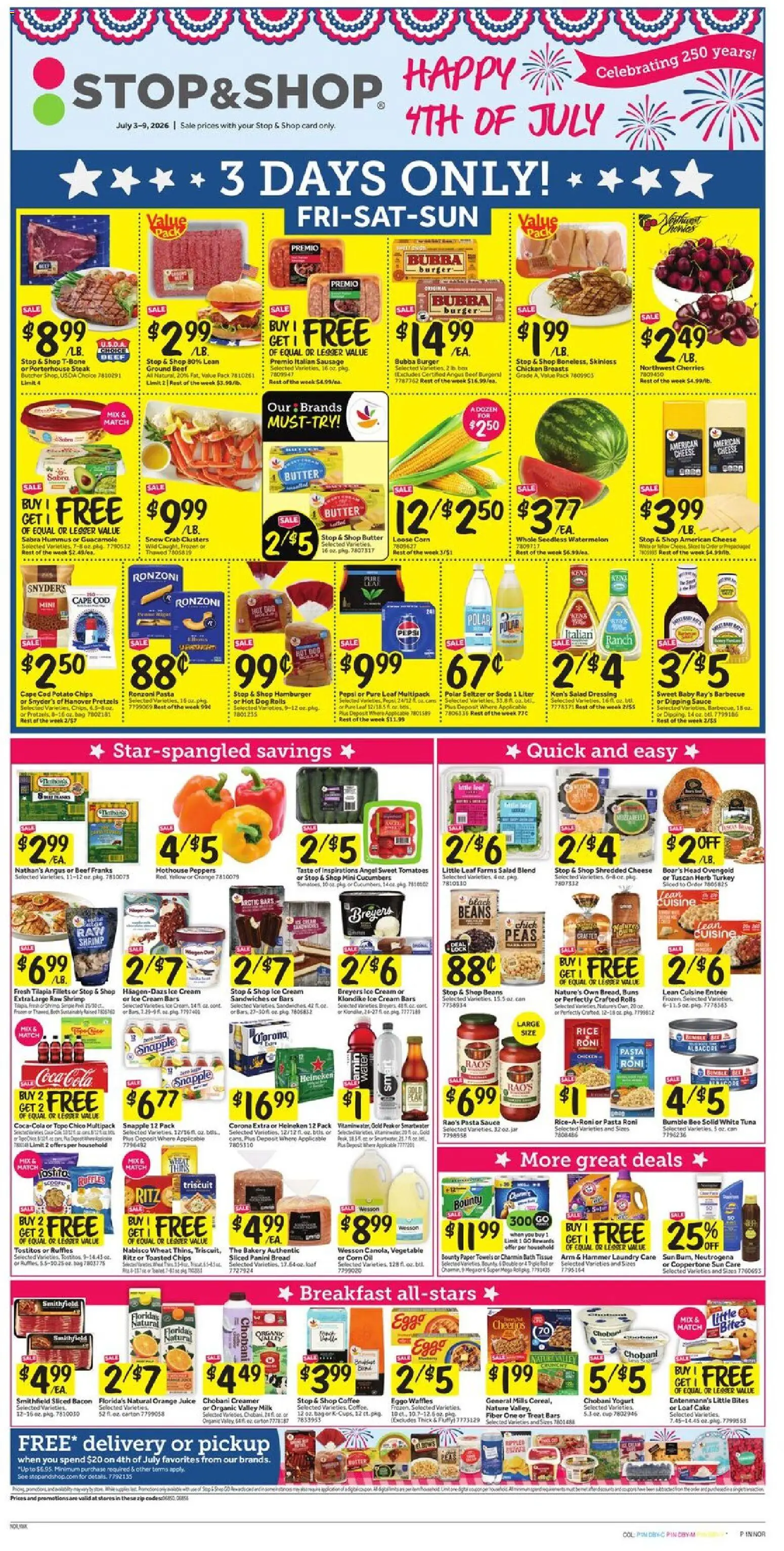 Ad Preview of Stop & Shop Stop & Shop Weekly Ad from 07/03/2026