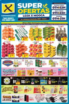 Pré-Visualização do folheto "X Supermercados ofertas Mooca" da loja X Supermercados válido a partir de 16/09/2026