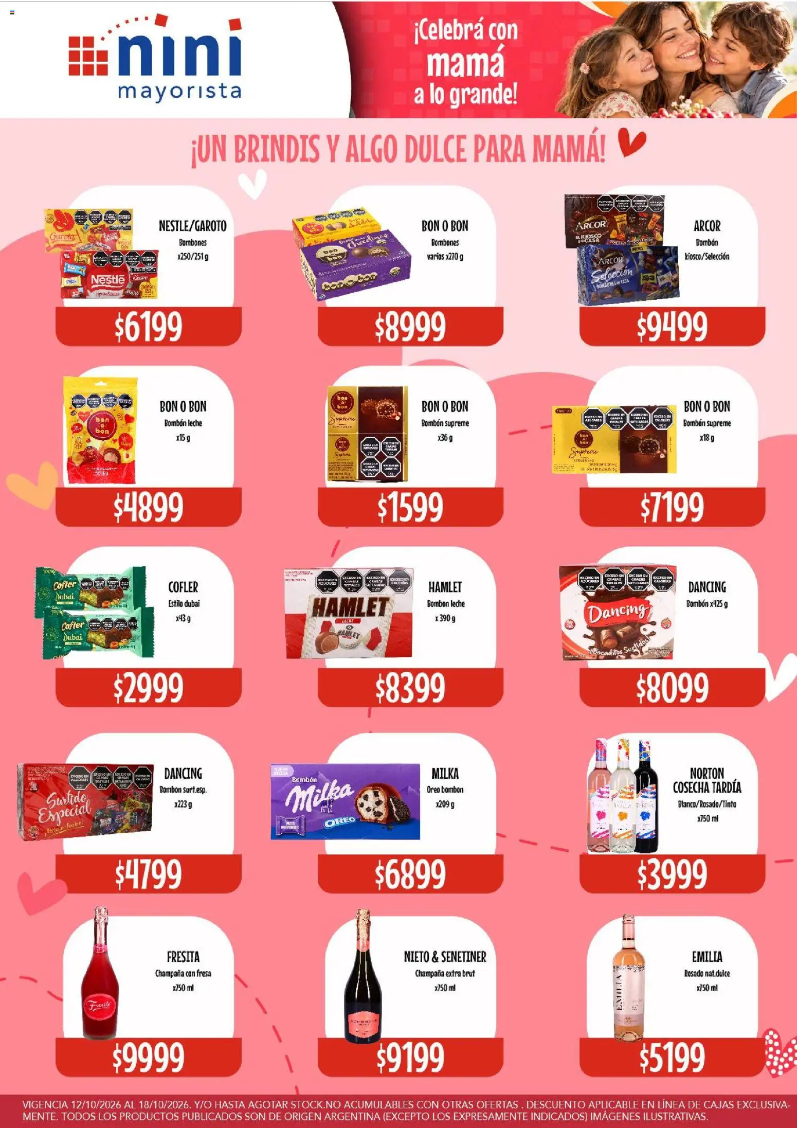 Vista previa del folleto de la tienda NINI Mayorista válido desde el 12/10/2026 