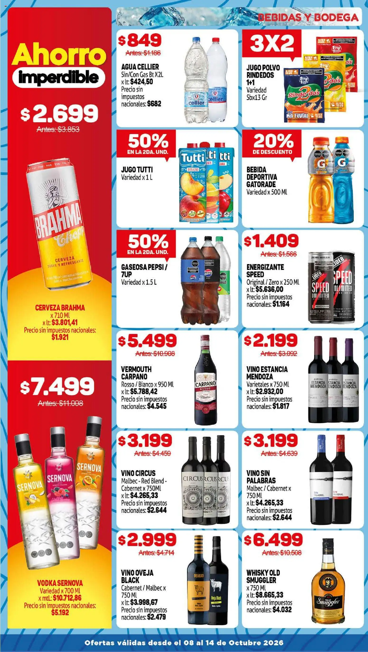 Vista previa del folleto de la tienda Makro válido desde el 08/10/2026 