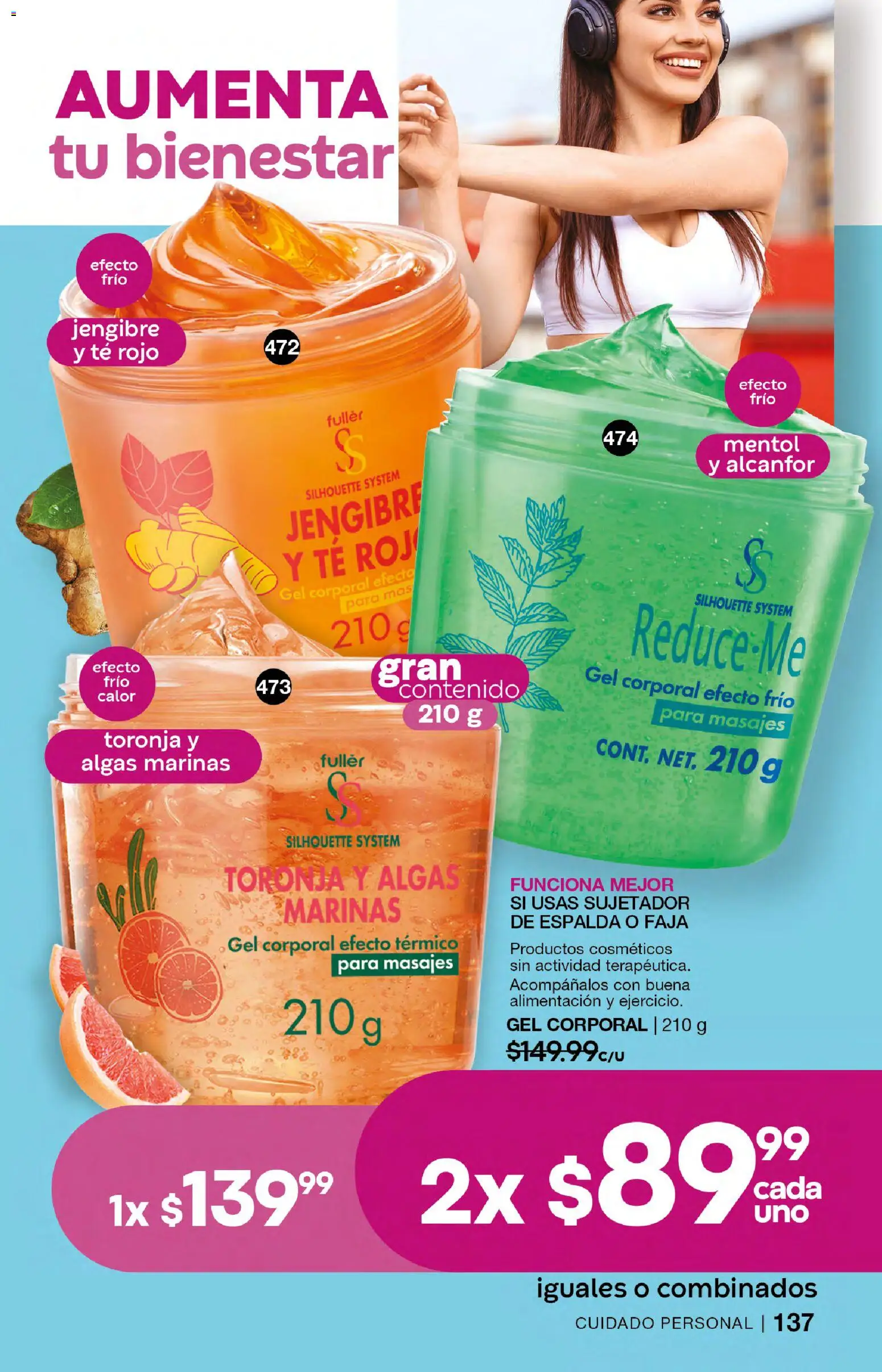 Vista previa las ofertas de la tienda Fuller - Campaña 23 2026 desde el 18/02/2026 - Té, Jengibre, Faja, Toronja, Gel corporal