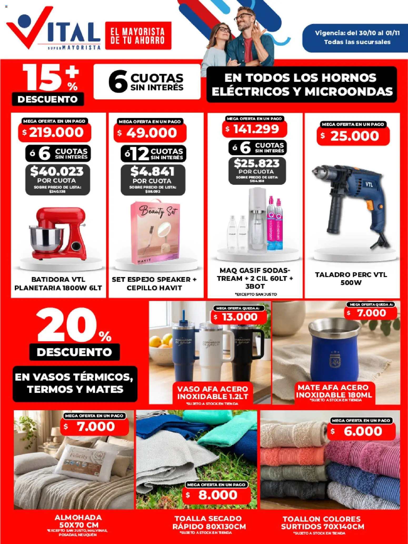 Vista previa del folleto de la tienda Vital válido desde el 30/10/2026 