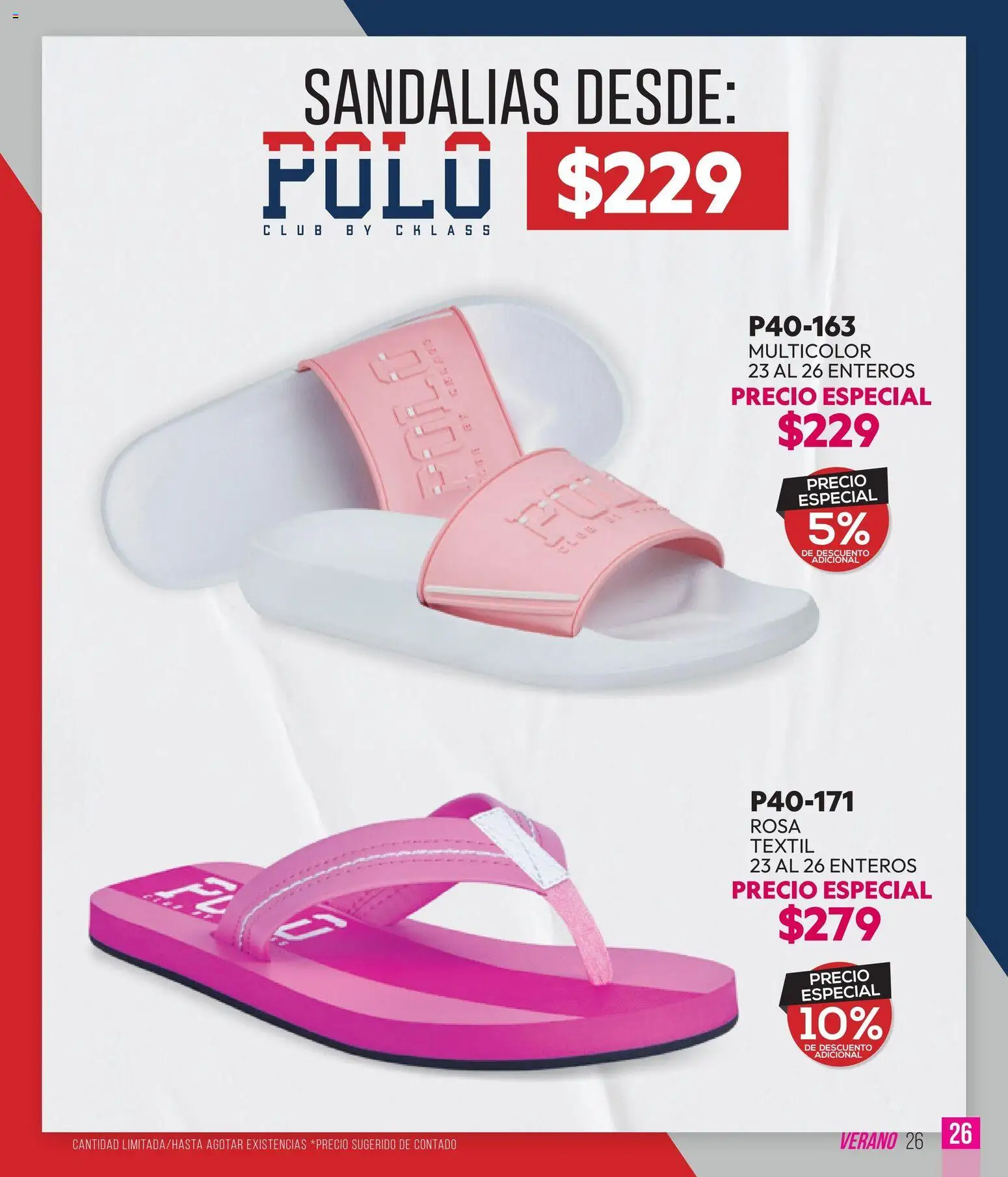 Vista previa las ofertas de la tienda Cklass - Cklass catálogo Sportweek desde el 28/04/2026 - Sandalias