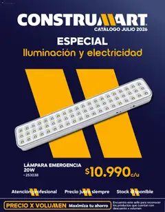 Folleto de la tienda Construmart válido desde el 30.06.2026 