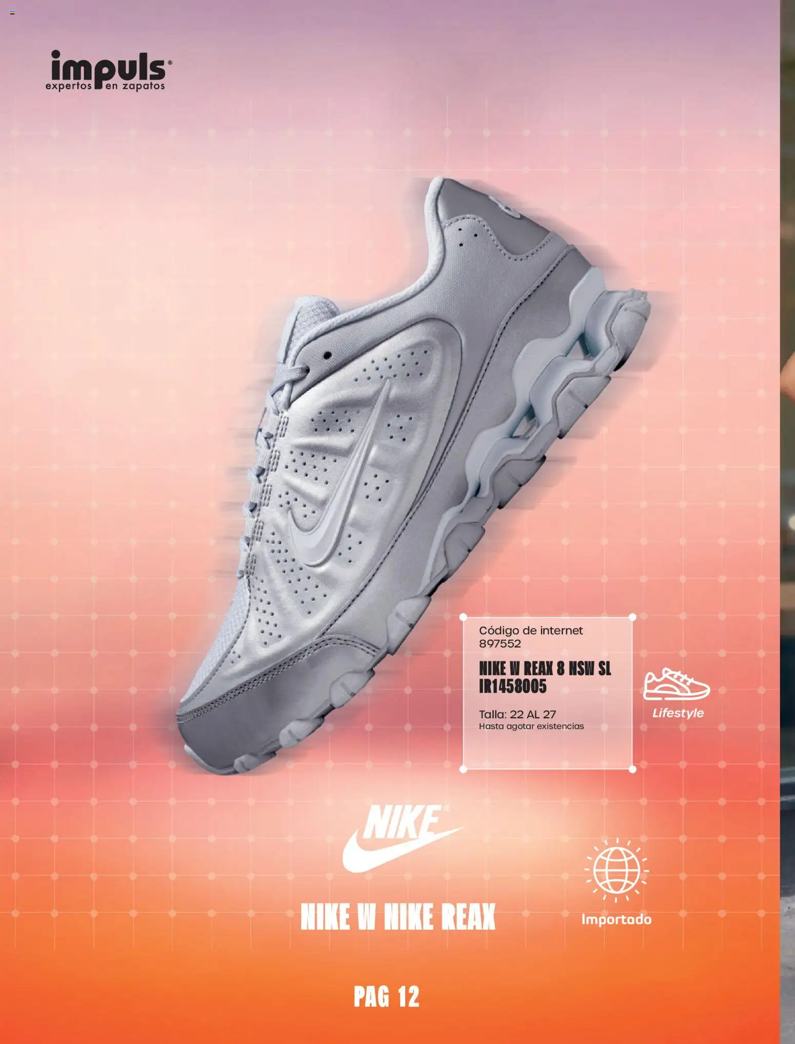 Vista previa las ofertas de la tienda Impuls - Impuls catálogo Urban Sport desde el 01/09/2026 - Zapatos