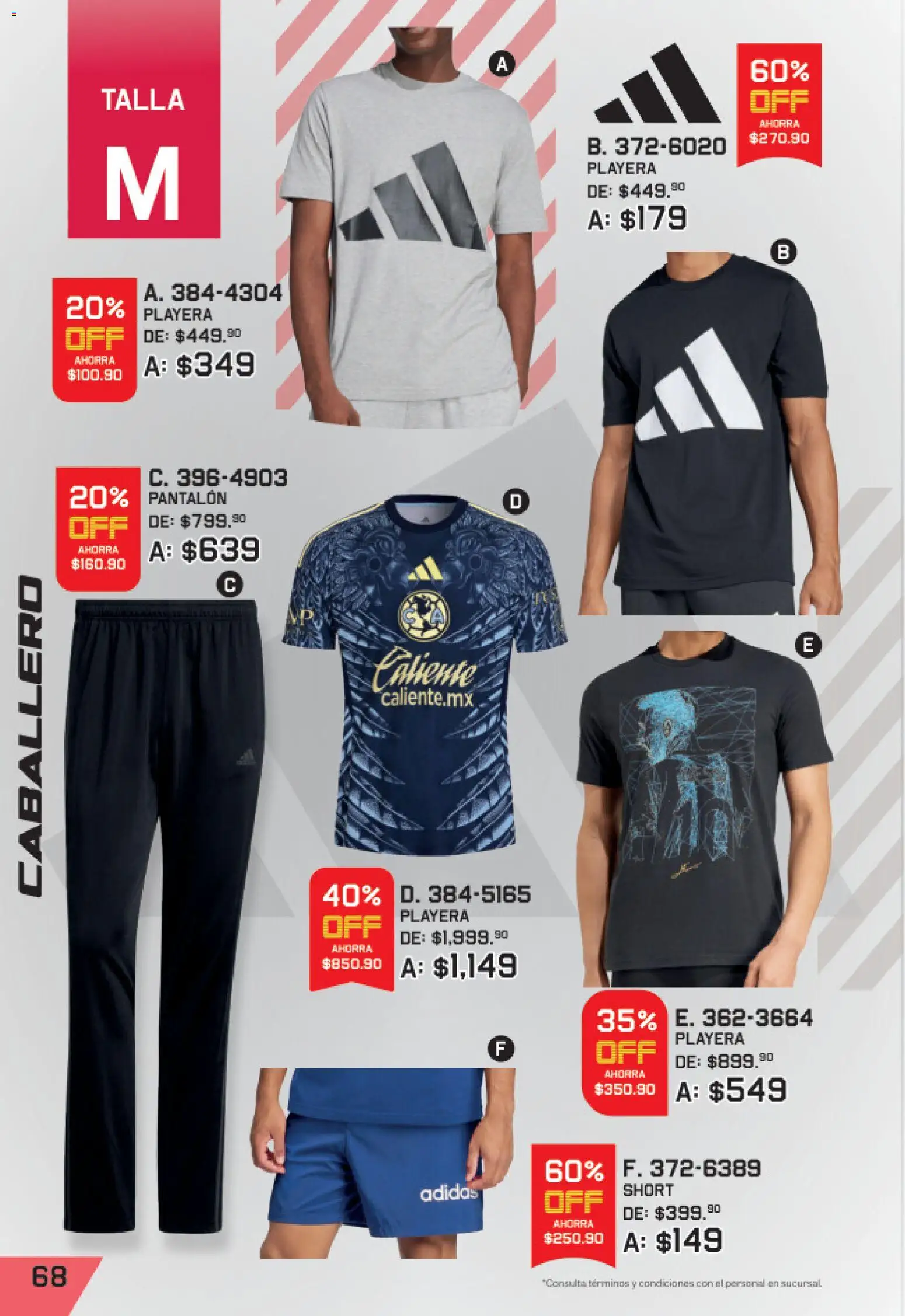 Vista previa las ofertas de la tienda Andrea - Andrea catálogo Lo mejor de marcas desde el 27/09/2026 - Playera, Short