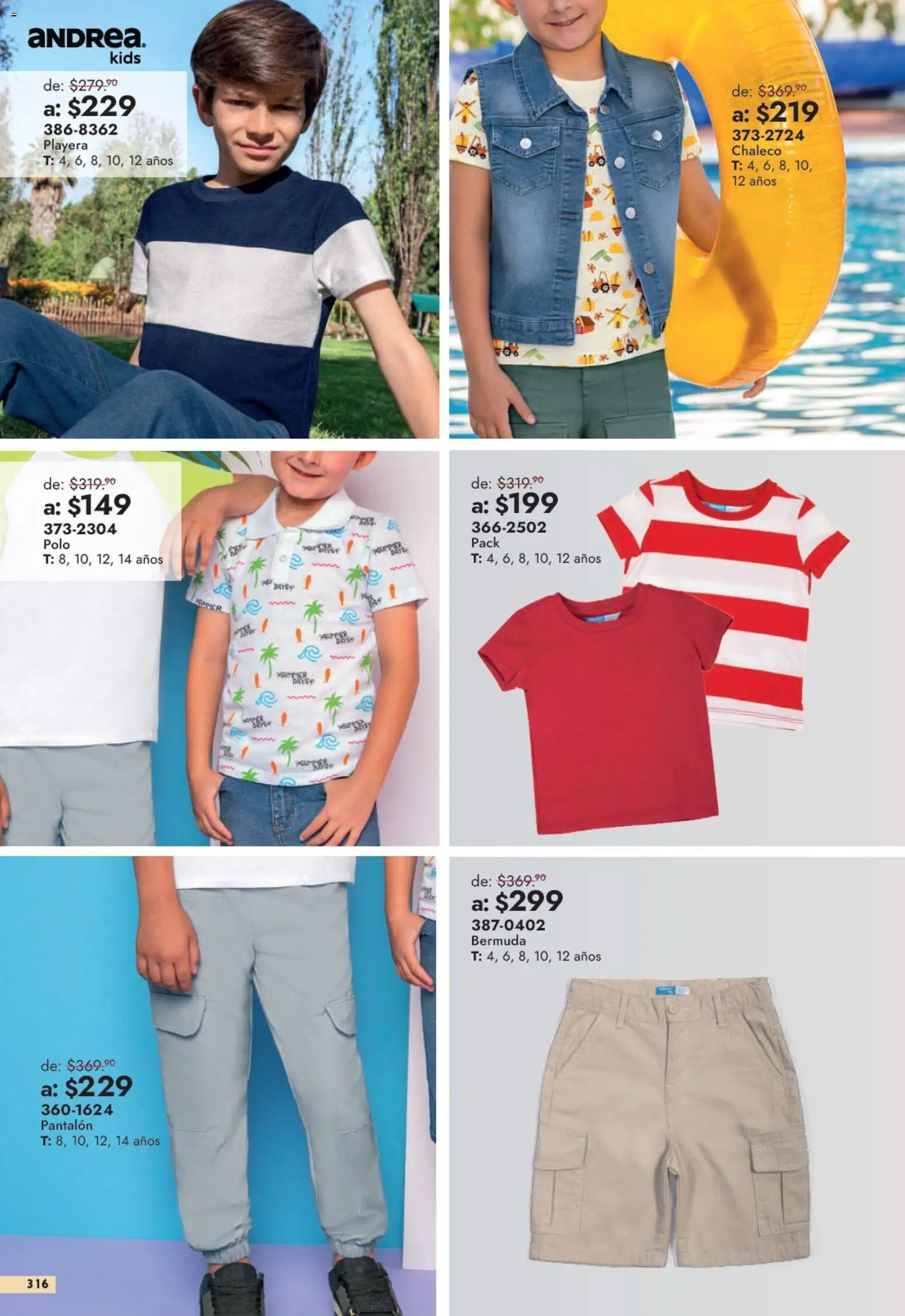 Vista previa las ofertas de la tienda Andrea - Andrea catálogo Outlet desde el 13/09/2026 