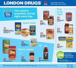 Preview of leaflet London Drugs - Pantry from shop London Drugs is valid from Jul 10, 2026