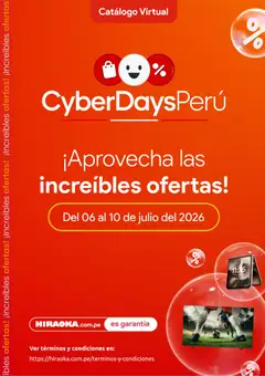 Vista previa de Hiraoka catálogo de la tienda Hiraoka válido desde 06/07/2026