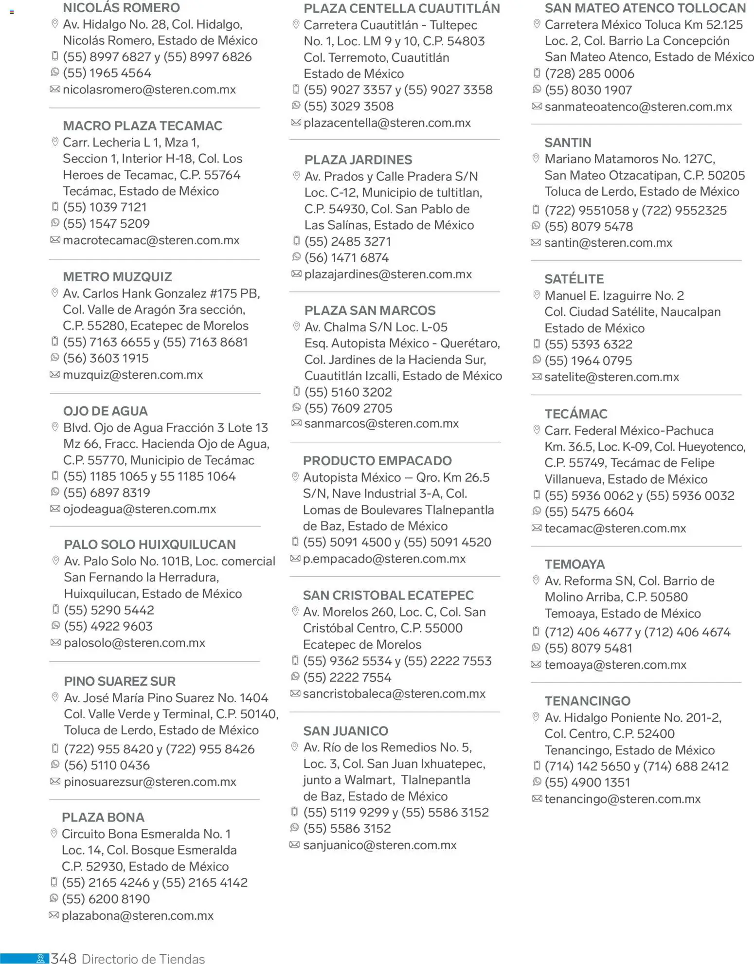 Vista previa las ofertas de la tienda Steren - Catálogo desde el 01/01/2026 