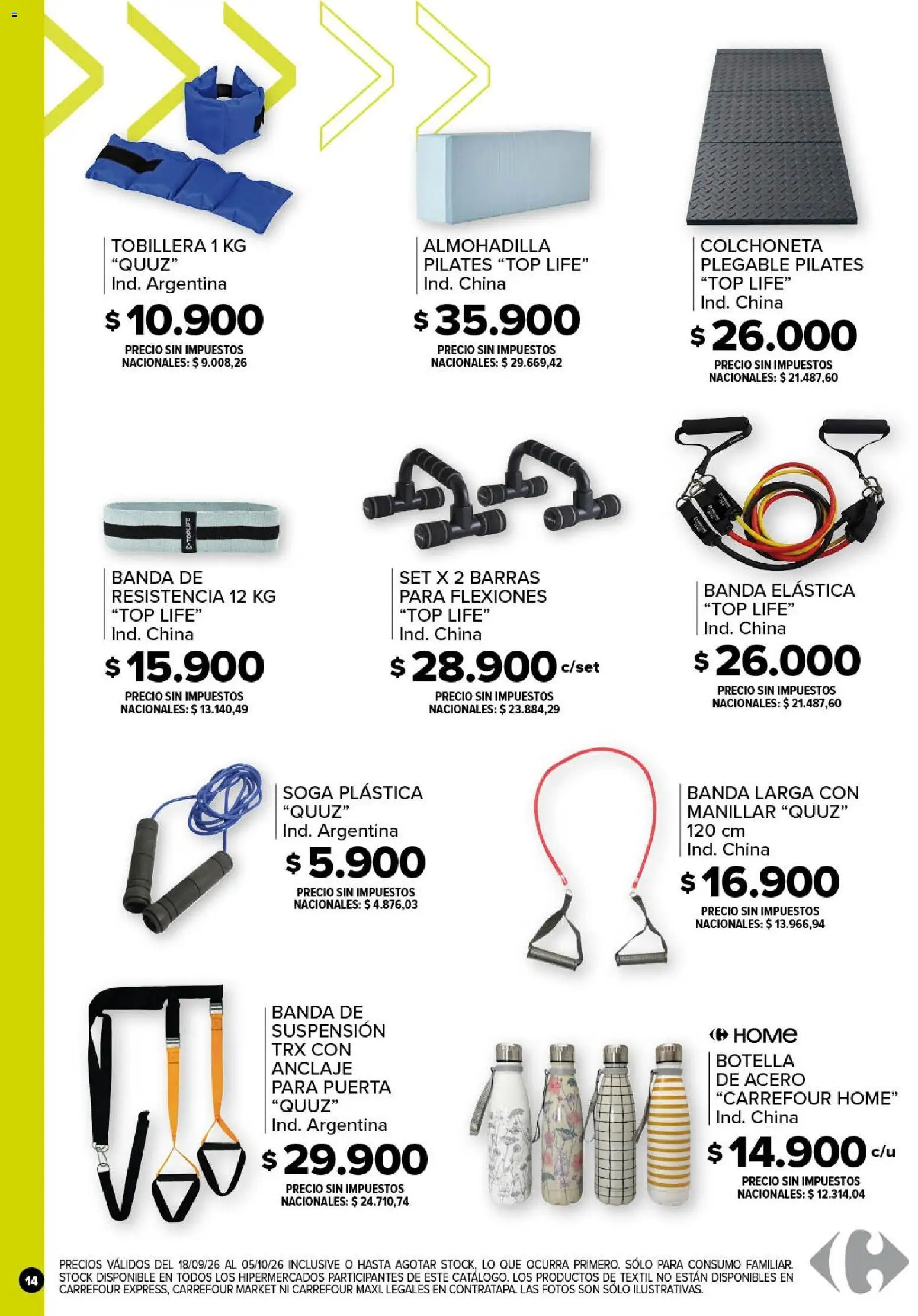 Vista previa del folleto de la tienda Carrefour válido desde el 18/09/2026 
