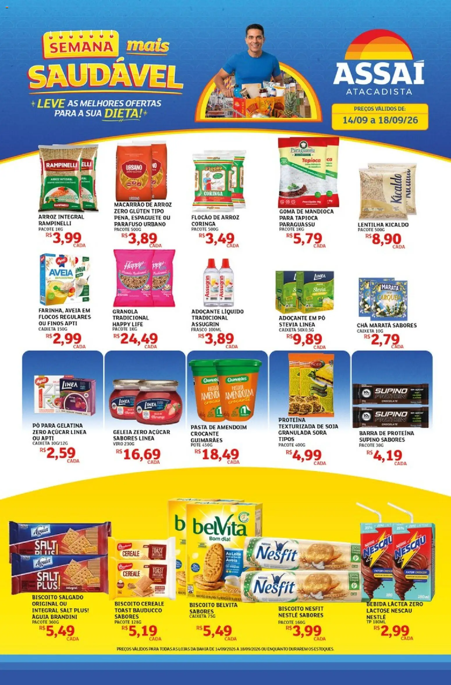 Pré-Visualização do folheto "Assaí Atacadista ofertas - BA" da loja Assaí Atacadista válido a partir de 14/09/2026