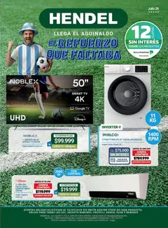 Vista previa del folleto de la tienda Hendel válido desde el 01/07/2026 